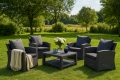 Coussin fauteuil de jardin - MIX:  Anthracite