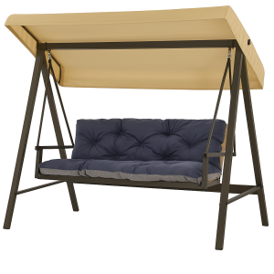 Coussins pour balancelle 3-2 places: Bleu marine