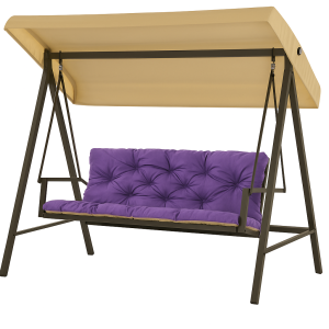 Coussins pour balancelle 3-2 places: Violet