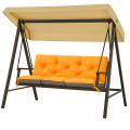 Coussins pour balancelle 3-2 places: Orange
