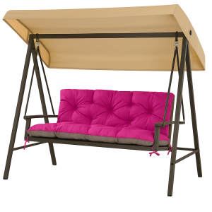 Coussins pour balancelle 3-2 places:  Rose