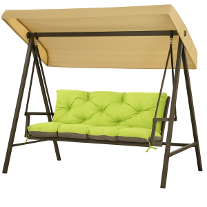 Coussins pour balancelle 3-2 places:  Vert Citron