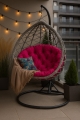 Coussin pour fauteuil suspendu: Rose