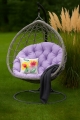 Coussin pour fauteuil suspendu: Violet Clair