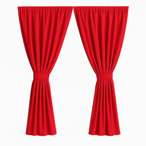 Rideaux de jardin: Rouge