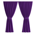 Rideaux de jardin: Violet