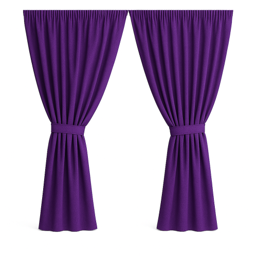 Rideaux de jardin: Violet