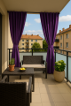 Rideaux de jardin: Violet