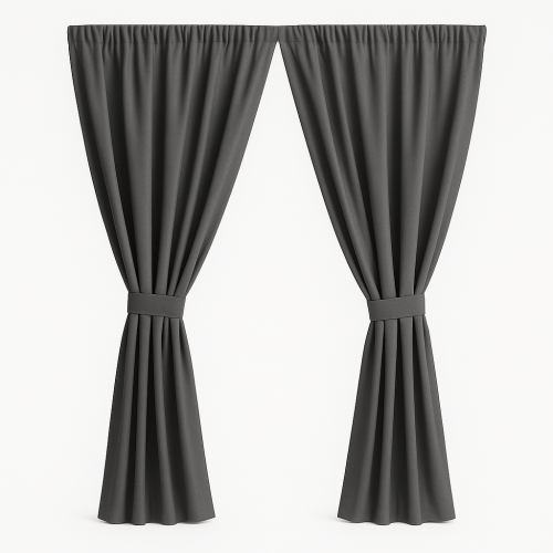 Rideaux de jardin: Anthracite