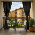 Rideaux de jardin: Anthracite