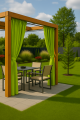 Rideaux de jardin: Chaux