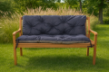 Coussin pour banc de jardin Marine: Double