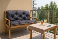 Coussin pour banc de jardin Marine: Double
