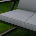 Coussins pour balancelle 3-2 places PIATTO:  Gris