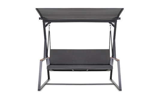 Coussins pour balancelle 3-2 places PIATTO:  Noir