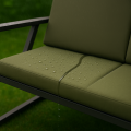 Coussins pour balancelle 3-2 places PIATTO:  Vert