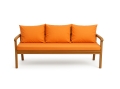 Coussin pour banc extérieur intérieur Orange: Mix