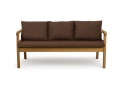 Coussin pour banc extérieur intérieur Brun: Mix
