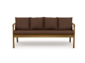 Coussin pour banc extérieur intérieur Brun: Mix