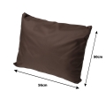 Coussin pour banc extérieur intérieur Brun: Mix