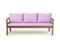 Coussin pour banc extérieur intérieur Violet Clair: Mix