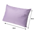 Coussin pour banc extérieur intérieur Violet Clair: Mix