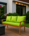 Coussin pour banc extérieur intérieur Vert Citron: Mix