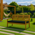 Coussin pour banc de jardin Slim Noir