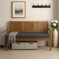 Coussin pour banc de jardin Slim Antracite