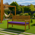 Coussin pour banc de jardin Slim  Violet