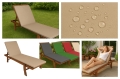 Coussin pour jardin longue Beige
