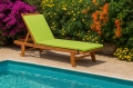 Coussin pour jardin longue Citron