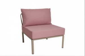 Poduszka na fotel ogrodowy Komodo Poltrona  Pudrowy Róż