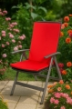 Coussin fauteuil de jardin : Rouge