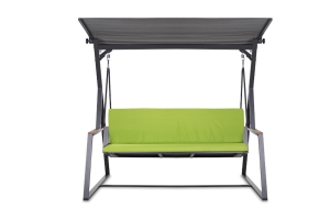 Coussins pour balancelle 3-2 places PIATTO:  Vert Citron