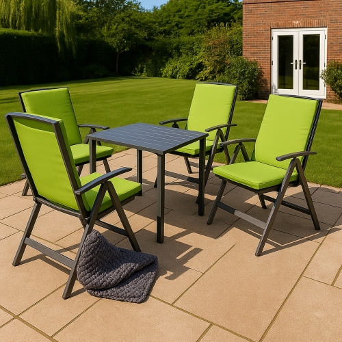 Coussin fauteuil de jardin : Vert Citron