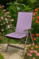 Coussin fauteuil de jardin : Violet Clair