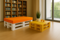 CUSCINI PER PALLET - FLAT: Arancione