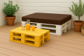 CUSCINI PER PALLET - FLAT: Marrone