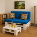 CUSCINI PER PALLET - FLAT: Blu