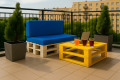 CUSCINI PER PALLET - FLAT: Blu