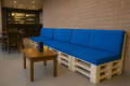 CUSCINI PER PALLET - FLAT: Blu