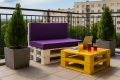 CUSCINI PER PALLET - FLAT: Viola