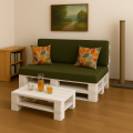 CUSCINI PER PALLET - FLAT: Verde