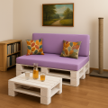 CUSCINI PER PALLET - FLAT: Viola1