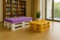 CUSCINI PER PALLET - FLAT: Viola1
