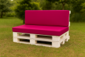 CUSCINI PER PALLET - FLAT: Rosa