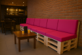 CUSCINI PER PALLET - FLAT: Rosa