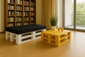 CUSCINI PER PALLET - FLAT: Nero
