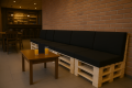 CUSCINI PER PALLET - FLAT: Nero